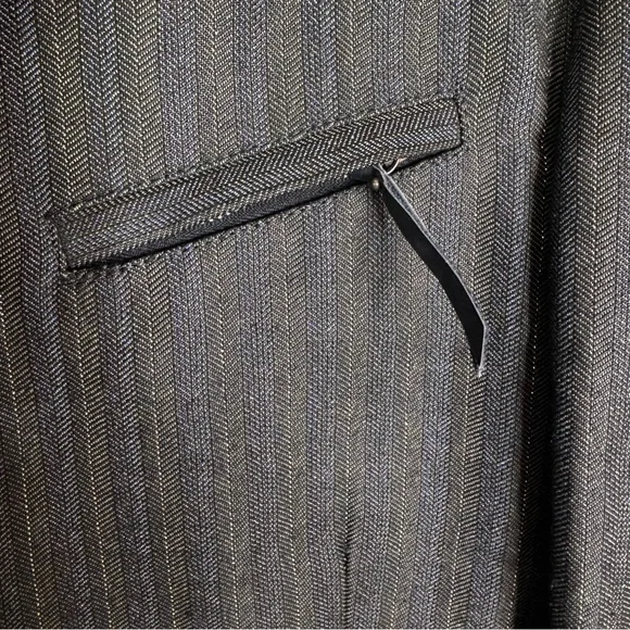 Vintage Diesel Truckistan Blazer Metallic Pinstripe Gorpcore Y2K Brown XXL - Picture 13 of 15